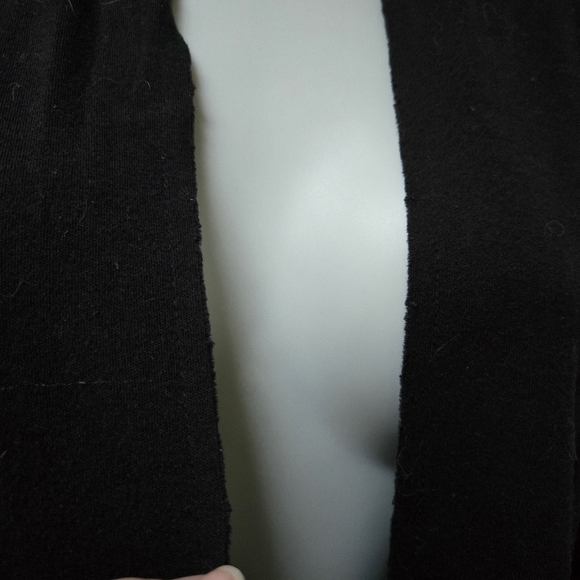 Pact Women's Black Airplane Wrap Cardigan M/L - Picture 4 of 8